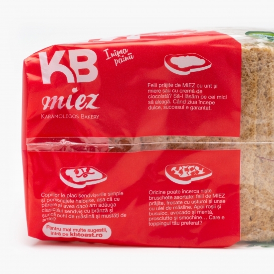 Pâine toast miez graham 300g