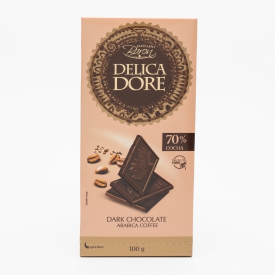 Ciocolată neagră cu cafea 100g