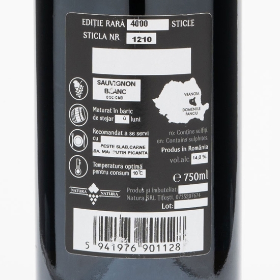 Vin alb sec Sauvignon Blanc 750ml