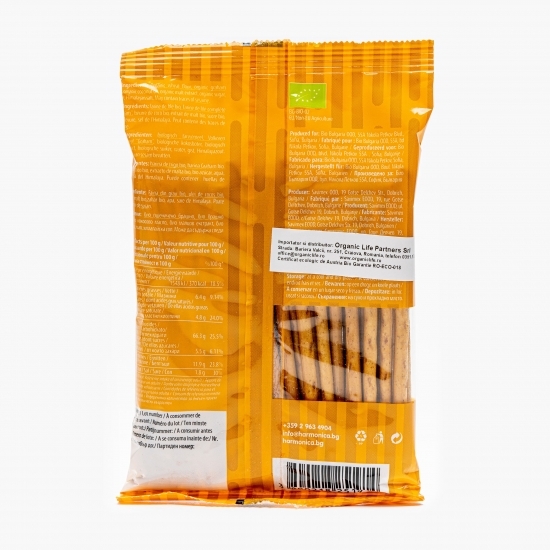 Sticksuri eco din făină integrală de grâu 60g