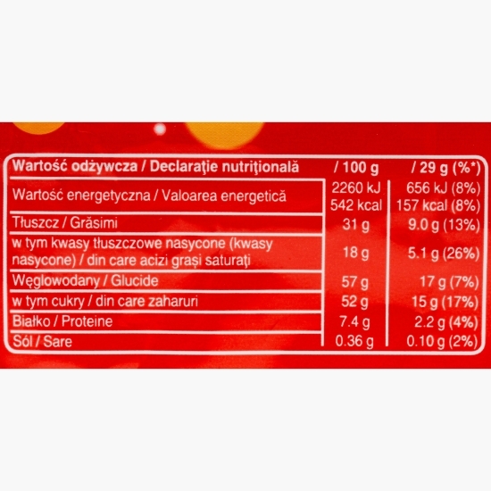 Ciocolată cu miez ușor și crocant, în formă de ren 29g