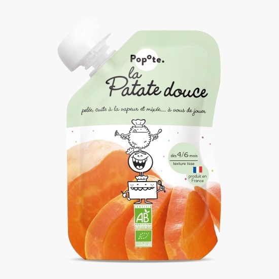 Piure eco cu 78% cartofi dulci, +4/6 luni, 120g