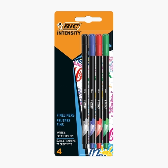 Set 4 finelinere Intensity asortate