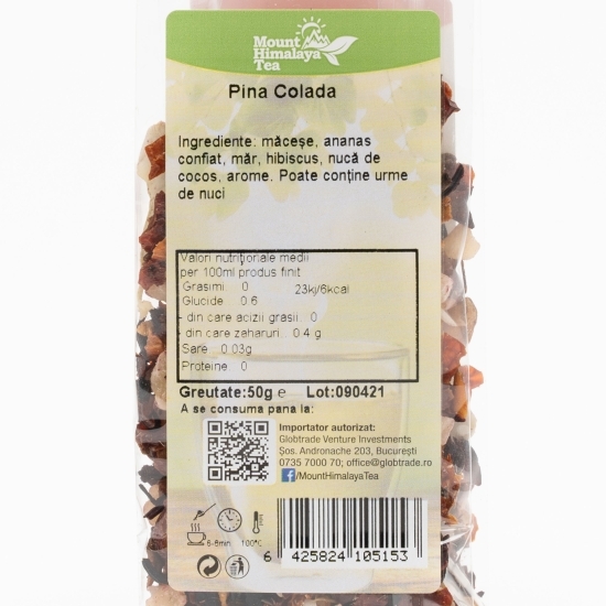 Ceai de fructe cu ananas și nucă de cocos 50g