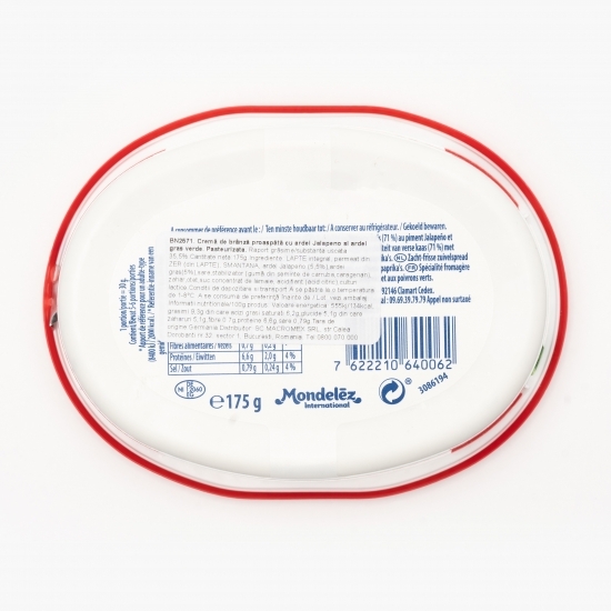 Cremă de brânză cu jalapeno 175g