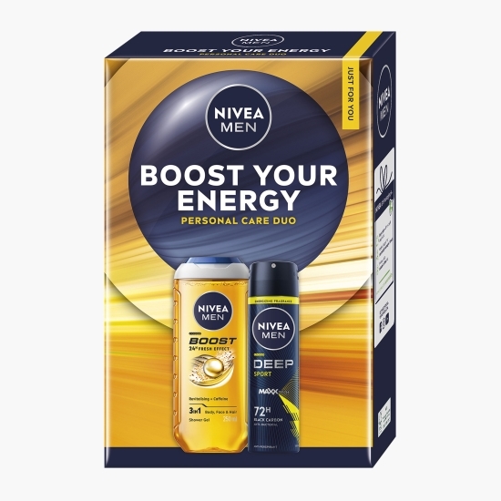 Set cadou pentru bărbați Boost Your Energy