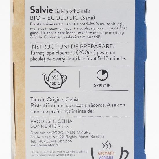 Ceai plante salvie eco 18 plicuri