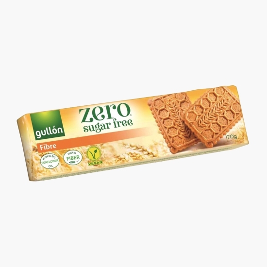 Biscuiți cu fibre fără zahăr 170g
