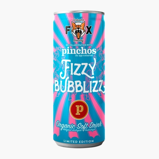 Apă carbogazoasă eco cu aromă de Fizzy Bubbliz 0.25l
