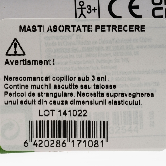 Măști pentru petrecere diverse modele