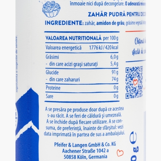 Zahăr pudră pentru decor 100g