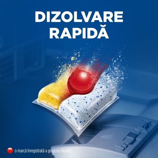 Detergent capsule pentru mașina de spălat vase Quantum, 36 spălări