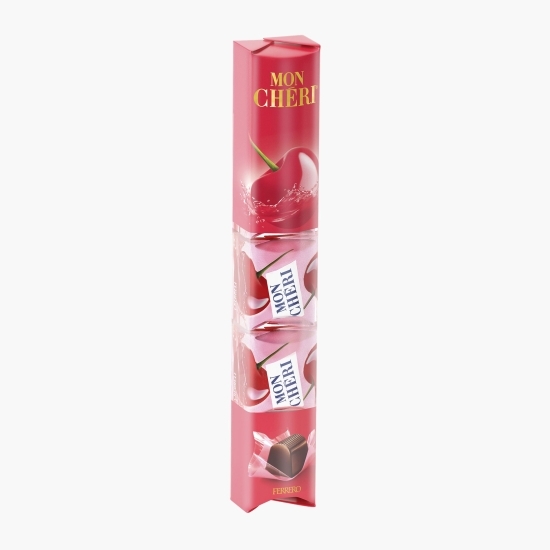 Praline de ciocolată cu cireașă întreagă în lichior 52.5g