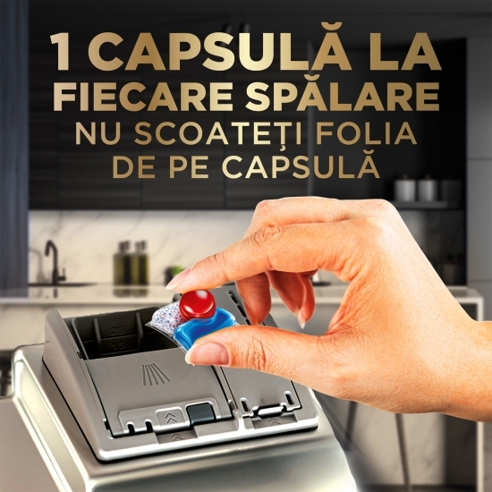 Detergent capsule pentru mașina de spălat vase Ultimate, 15 spălări