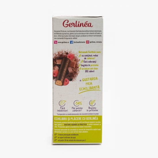 Batoane cu ciocolată și zmeură 62g