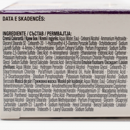 Vopsea de păr permanentă Intensive Color Creme RF3 Roșu închis intens 110ml