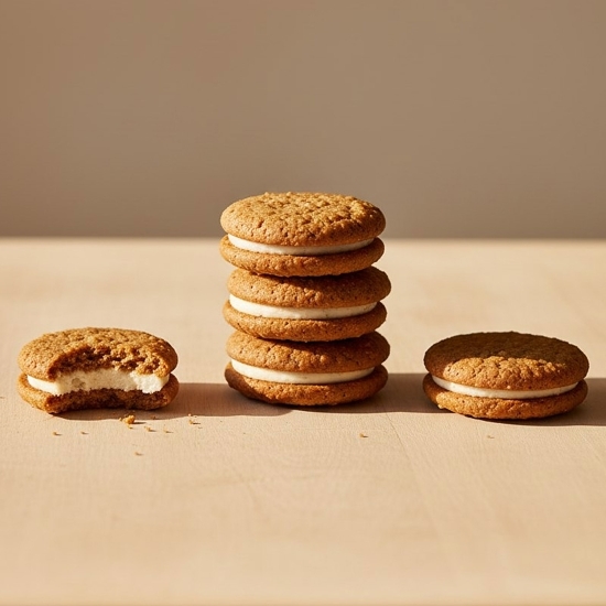 Mix biscuiți whoopie cu zmeură și scorțișoară 300g