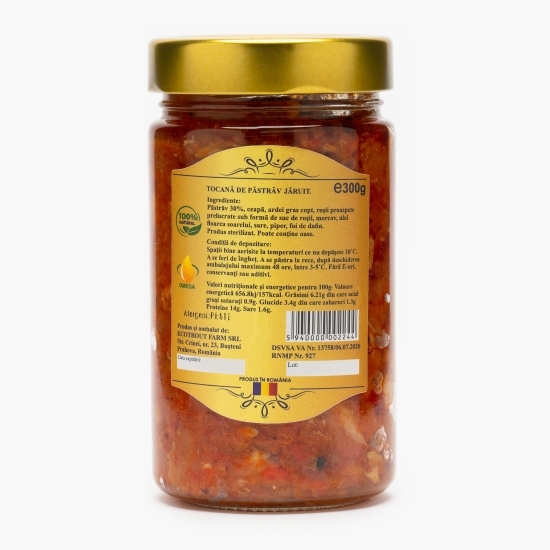 Tocană de păstrăv jăruit 300g