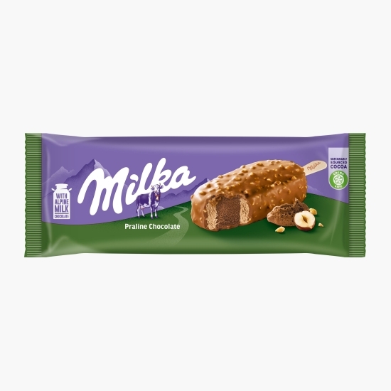 Înghețată cu alune și sos de ciocolată 90ml