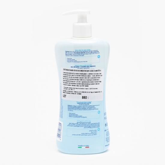 Gel duș și șampon fără lacrimi Natural Sensation 500ml