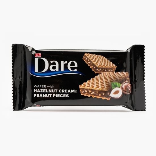Napolitană cu cremă de alune si arahide 36g