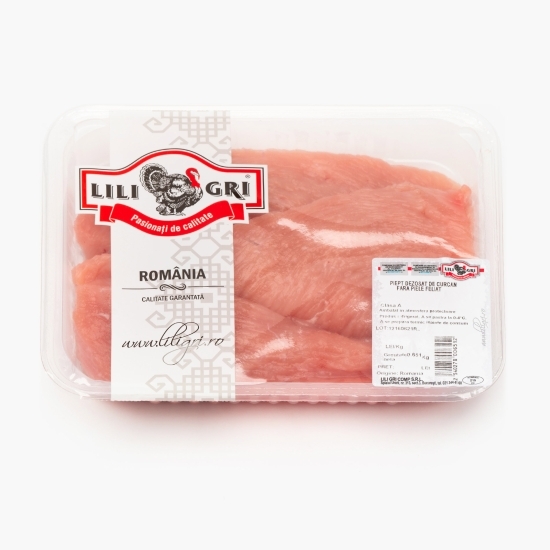 Piept de curcan dezosat feliat 650g