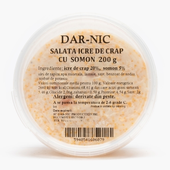 Salată de icre de crap cu somon 200g