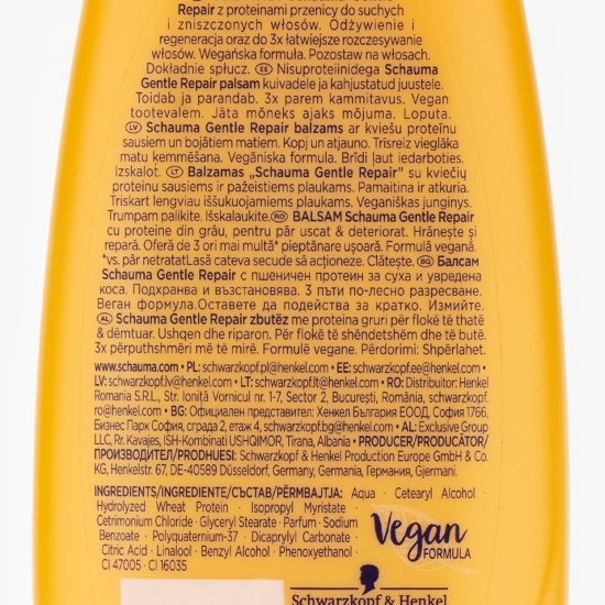 Balsam Gentle Repair pentru păr uscat 200ml