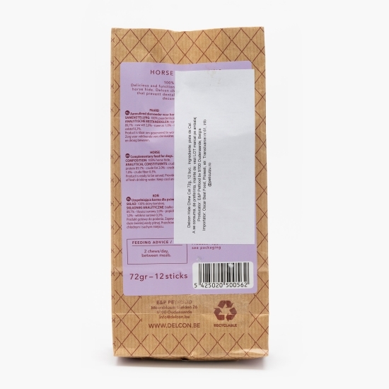 Gustare Chew piele de cal pentru câini 150g