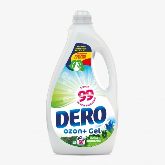 Detergent lichid Roua Muntelui Ozot+ Gel 60 spălări 3l