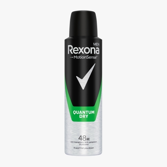 Antiperspirant spray pentru bărbați Quantum Dry 150ml