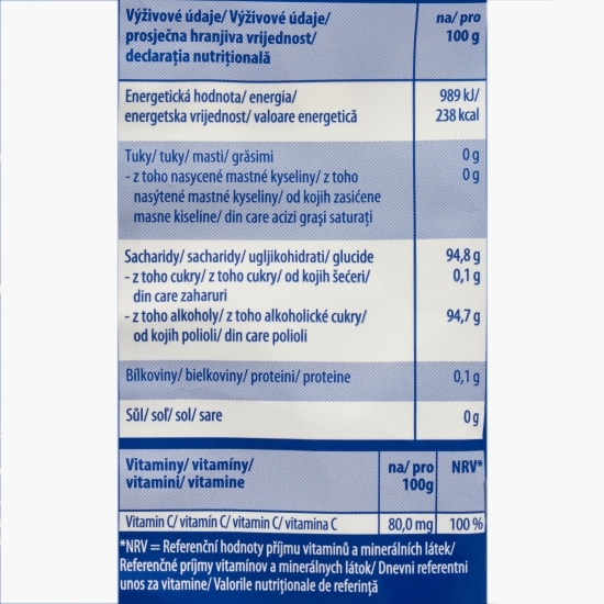 Bomboane fără zahăr cu mentă și vitamina C Extra Stark, 60g