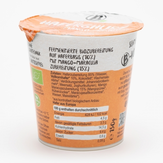 Preparat eco pe bază de ovăz cu mango-maracuja 150g 