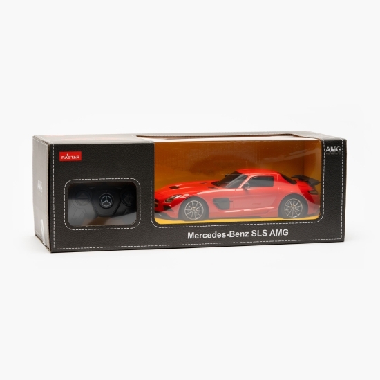 Mașină cu telecomandă Mercedes-Benz SLS AMG roșu 3+ ani
