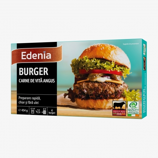 Burger vită angus 454g