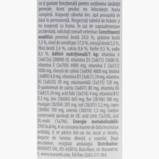 Recompensă funcțională pentru câini Multivitamin, 150g