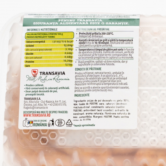Cârnăciori de pui 550g