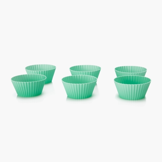 Set 6 forme din silicon pentru brioșe dia. 7 cm Simona Pope