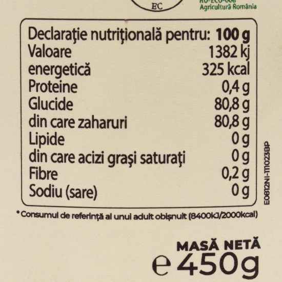 Miere de tei crudă eco 450g