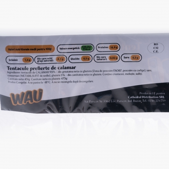 Tentacule prefierte de calamar, 475g