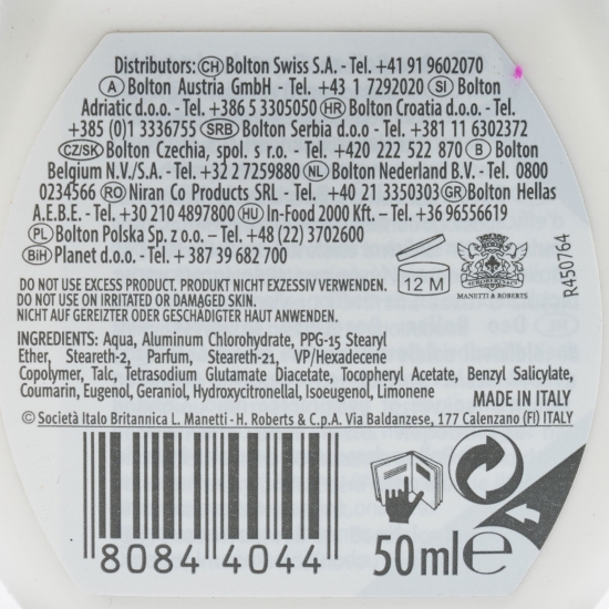 Deodorant roll-on Invisible 50ml