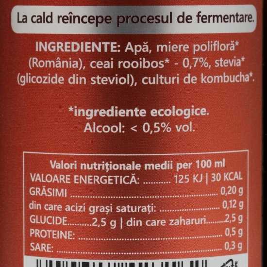 Kombucha rooibos 330ml
