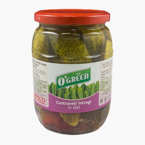 Castraveți în oțet 670g
