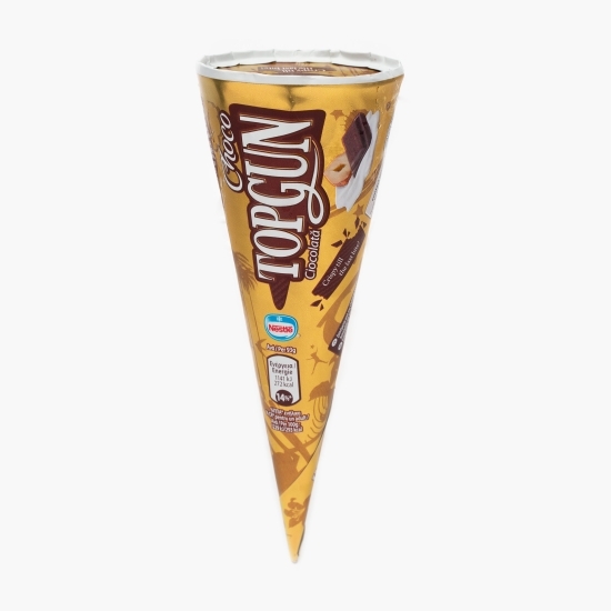 Cornet cu înghețată de ciocolată şi vanilie 170ml