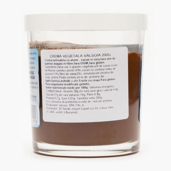 Cremă tartinabilă soia cu alune și cacao 200g