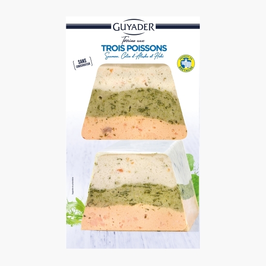 Terină trei pești, 2 x60g