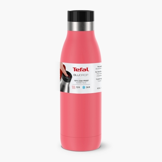 Termos BluDrop, 0.5l, roz