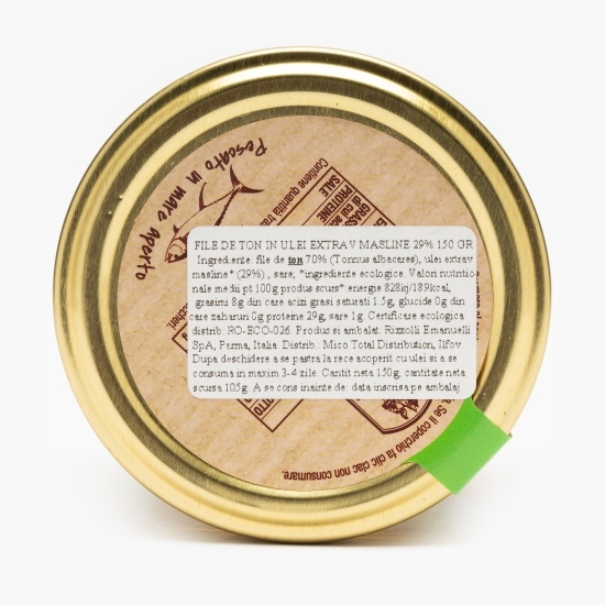 File de ton în ulei de măsline 150g
