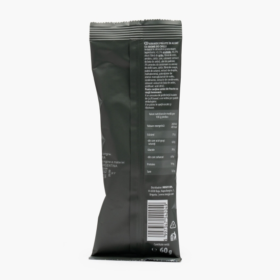Arahide în crustă crocantă Crasssh!, aromă chili 60g