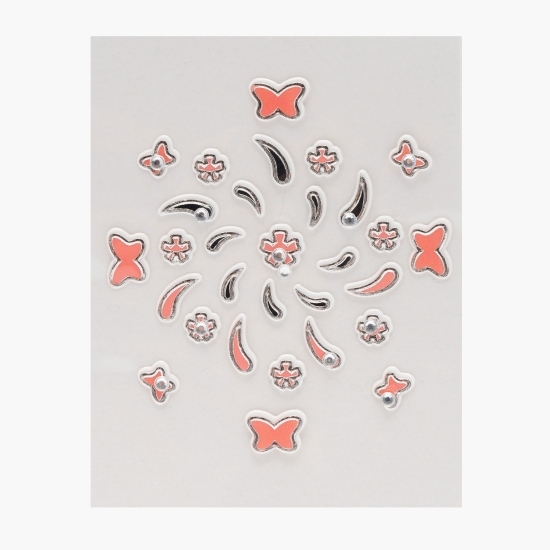 Decorațiuni pentru ouă, autocolante cu figurine, 37 buc